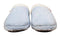 ARCHLINE Orthotic Slippers Slip On Arch Scuffs Pain Relief Moccasins - Baby Blue - EU 42