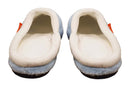 ARCHLINE Orthotic Slippers Slip On Arch Scuffs Pain Relief Moccasins - Baby Blue - EU 42