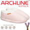 ARCHLINE Orthotic Slippers Closed Scuffs Pain Relief Moccasins - Pink - EUR 41