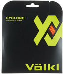 1 Pack Volkl Cyclone 17g/1.25mm Tennis Racquet Strings - Fluro Orange