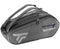 Tecnifibre Team Dry 12 Racquet Tennis Bag UV and Water Resistant - Matte Black