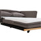 SHASA 2 Seater Pull-out Sofa bed Grey taupe