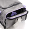 20L Foldable Gym Bag (Grey / Violet)