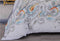 Queen Size White Paisley Quilt Cover Set (3PCS)