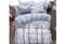 King Size White Tree Pattern Quilt Cover Set (3PCS)