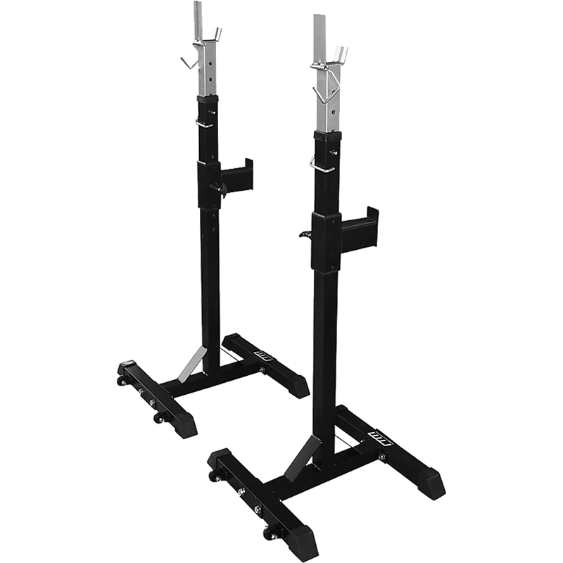 Squat Rack Stand Pair Bench Press Weight Lifting Barbell