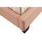 Single PU Leather Bed Frame Pink