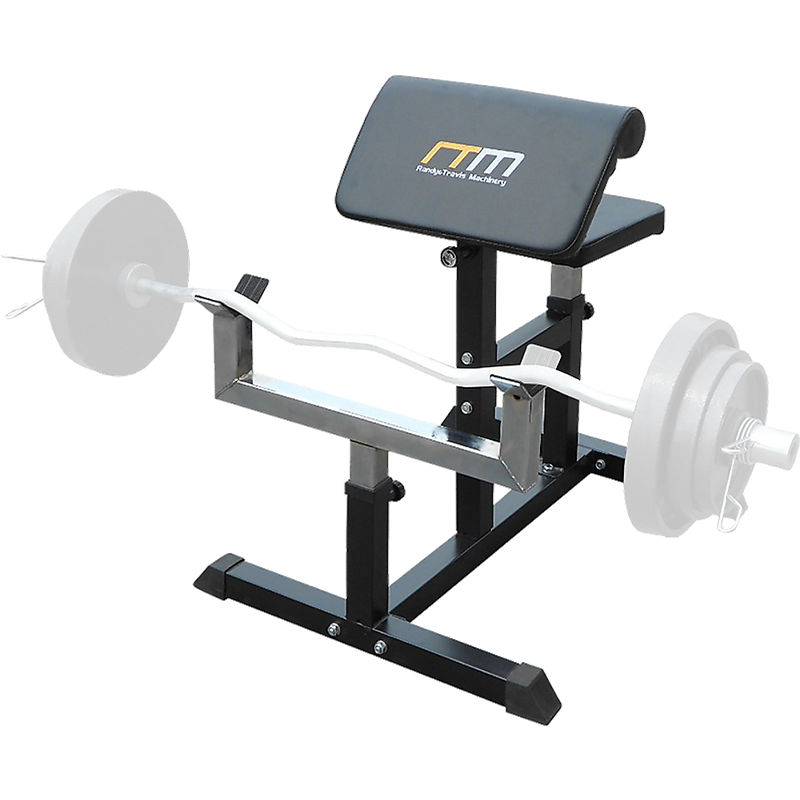 Preacher Curl Bench Weights Commercial Bicep Arms