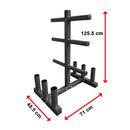 Olympic Weight Tree Bar Rack Holder Storage