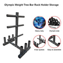 Olympic Weight Tree Bar Rack Holder Storage