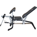 FID Flat Incline Decline Bench Press w/ Leg Extension