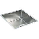 490x440mm Handmade Stainless Steel Undermount / Topmount Kitchen Laundry Sink with Waste