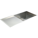 960x450mm Handmade Stainless Steel Undermount / Topmount Kitchen Sink with Waste