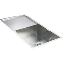 960x450mm Handmade Stainless Steel Undermount / Topmount Kitchen Sink with Waste