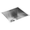 510x450mm Handmade Stainless Steel Undermount / Topmount Kitchen Laundry Sink with Waste