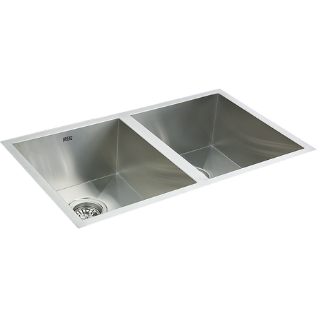 770x450mm Handmade Stainless Steel Undermount / Topmount  Kitchen Sink with Waste