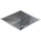 440x440mm Handmade Stainless Steel Undermount / Topmount Kitchen Laundry Sink with Waste