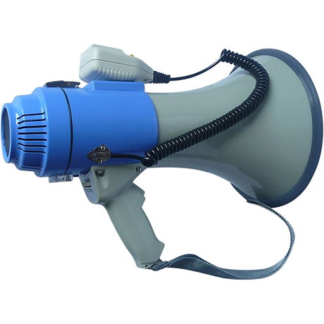 25W Megaphone PA System Loud Speaker Voice Recorder