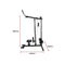 Lat PullDown Low Row Fitness Machine