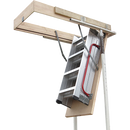 Deluxe Aluminium Attic Loft Ladder - 2700mm to 3050mm