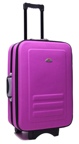 5pc Suitcase Trolley Travel Bag Luggage Set PURPLE