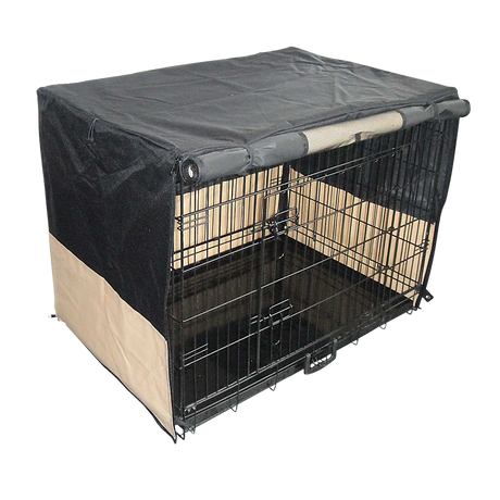 36 Pet Dog Crate with Waterproof Cover