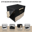 36 Pet Dog Crate with Waterproof Cover"