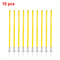 Agility Slalom Training Poles Soccer Rugby Set