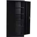 Two-Door Shelf Office Gym Filing Storage Locker Cabinet Safe