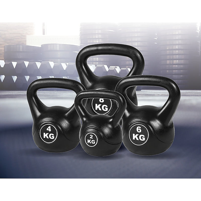 4pcs Exercise Kettle Bell Weight Set 20KG