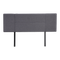 Linen Fabric Queen Bed Headboard Bedhead - Grey