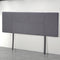 Linen Fabric Queen Bed Headboard Bedhead - Grey