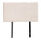 Linen Fabric Single Bed Headboard Bedhead - Beige