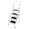 Foldable Non Slip 4 Step Steel Ladder