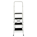 Foldable Non Slip 4 Step Steel Ladder
