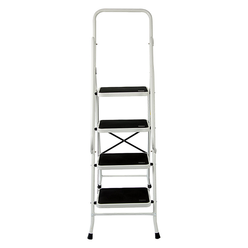 Foldable Non Slip 4 Step Steel Ladder