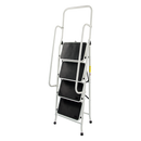 Foldable Non Slip 4 Step Steel Ladder