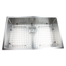 810x505mm Handmade 1.5mm Stainless Steel Undermount / Topmount Kitchen Sink with Square Waste