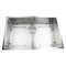 810x505mm Handmade 1.5mm Stainless Steel Undermount / Topmount Kitchen Sink with Square Waste