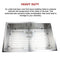 810x505mm Handmade 1.5mm Stainless Steel Undermount / Topmount Kitchen Sink with Square Waste