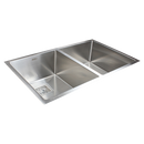 835x505mm Handmade 1.5mm Stainless Steel Undermount / Topmount Kitchen Sink with Square Waste