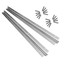 Sliding Gate Hardware Accessories Kit - 2m Track