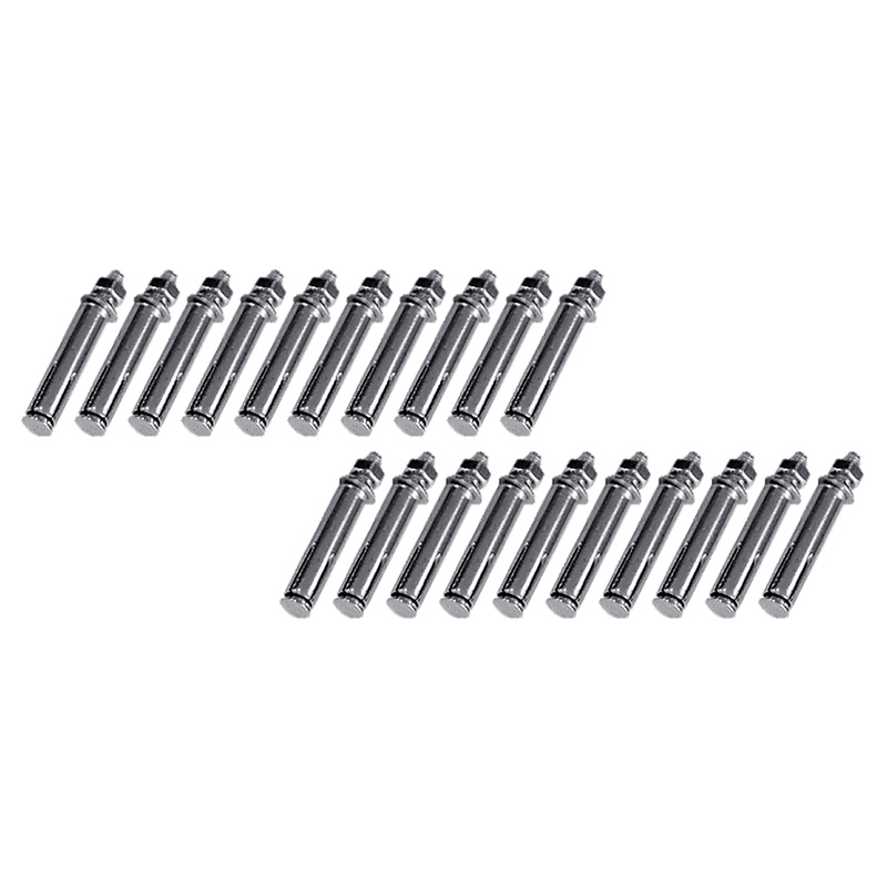 Sliding Gate Hardware Accessories Kit - 2m Track