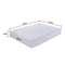 Palermo Contour 20cm Encased Coil Double Mattress CertiPUR-US Certified Foam