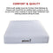 Palermo Contour 20cm Encased Coil Queen Mattress CertiPUR-US Certified Foam