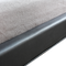 Double PU Leather Deluxe Bed Frame Black