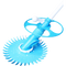 Deluxe Automatic Swimming Pool Cleaner -For Above & In-Ground