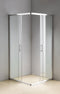 900 X 900 Sliding Door Nano Safety Glass Shower Screen By Della Francesca