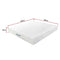 Palermo King 25cm Gel Memory Foam Mattress  - Dual-Layered  - CertiPUR-US Certified