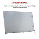 4.0m Caravan Privacy Screen Side Sunscreen Sun Shade for 14' Roll Out Awning